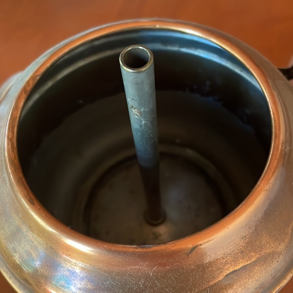 Copper samovar - coffee or tea would be heated by candle or fuel. - Picture 5 of 6